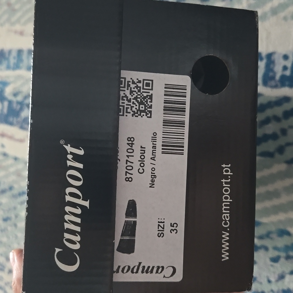 Camport Black Mesh Women's Slip-On Shoes 5 - Picture 4 of 4